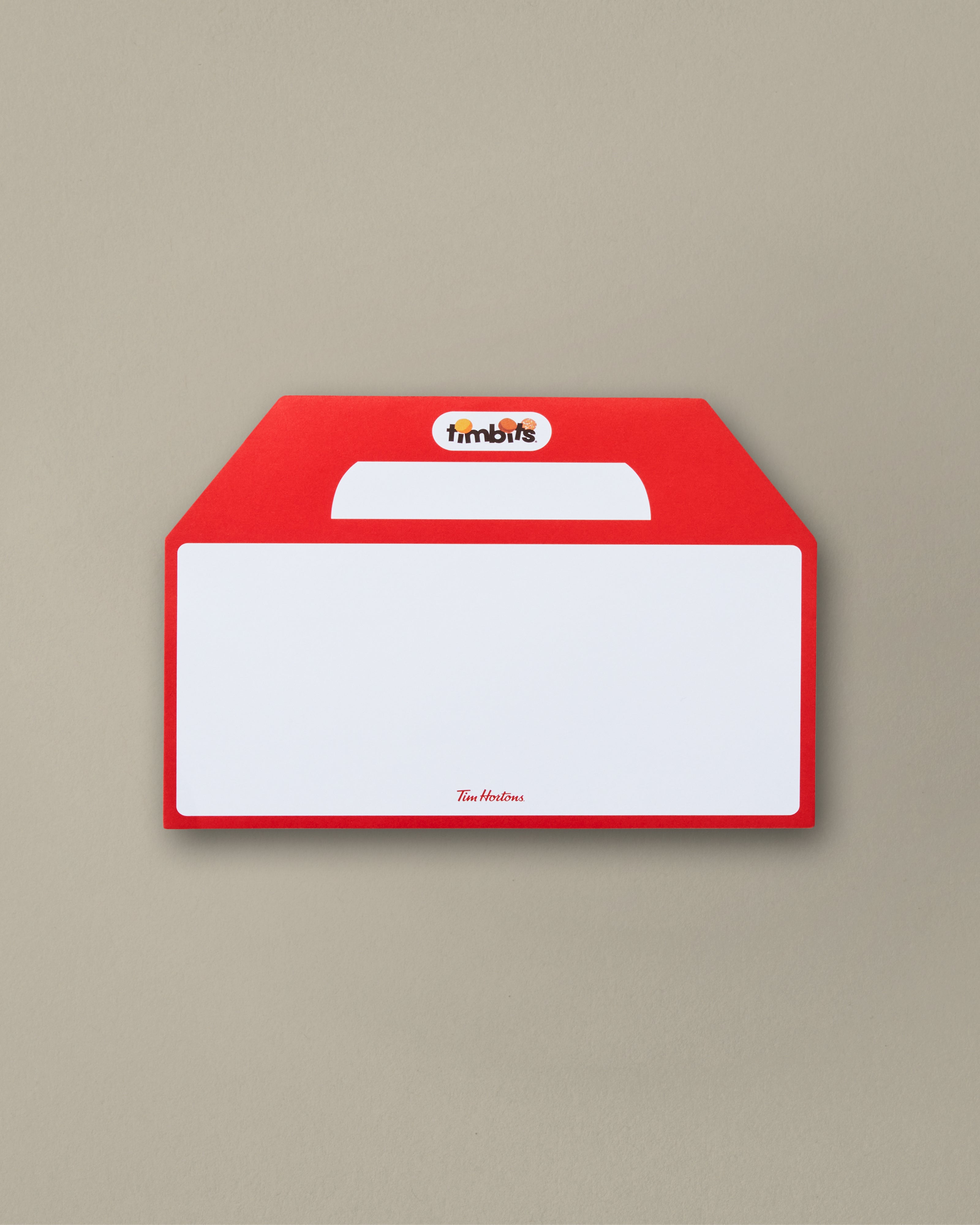 Tim Hortons Timbits Box List Pad - Image #1