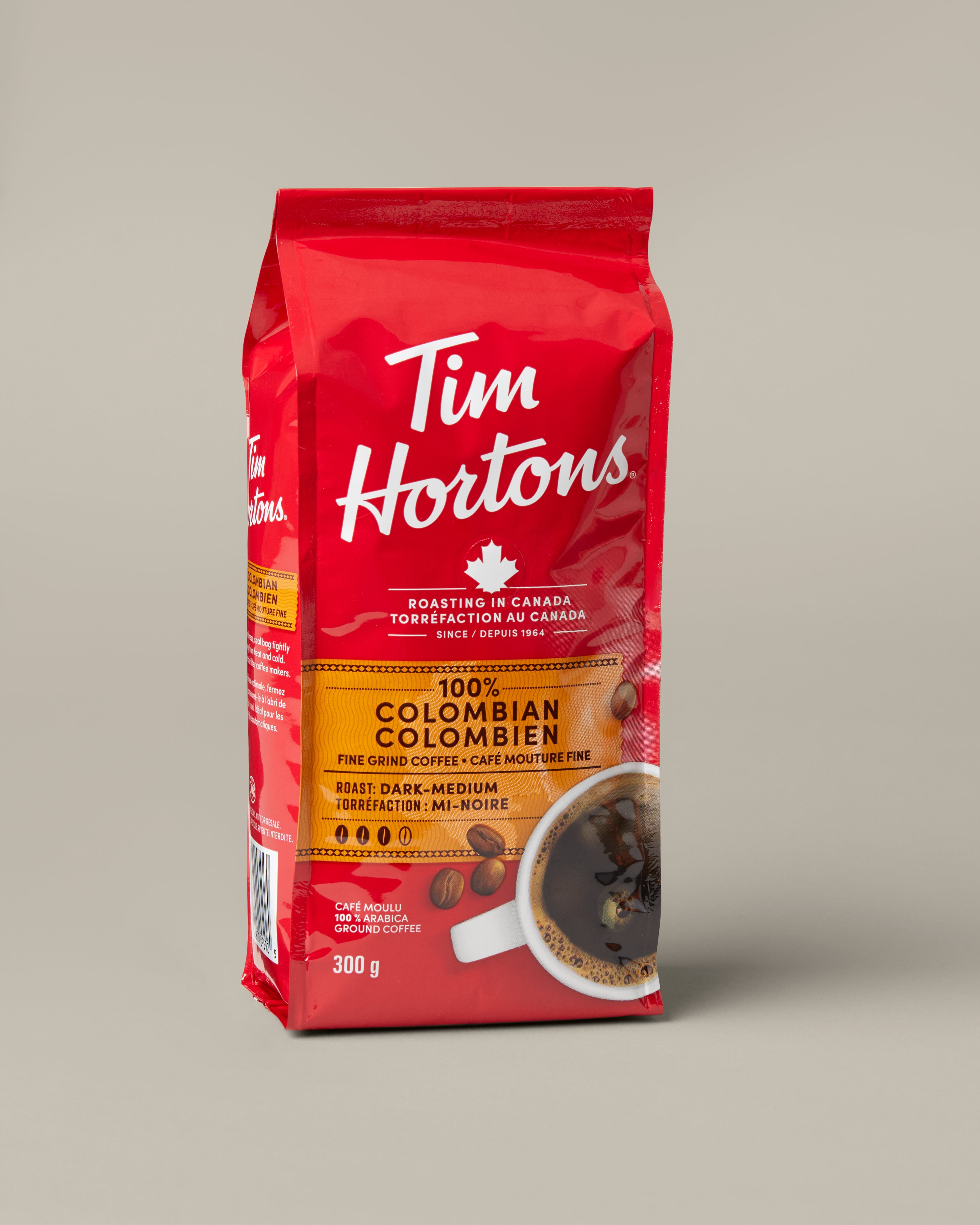Tim Hortons Coffee | Colombian Fine Grind Coffee - 300g | TimShop