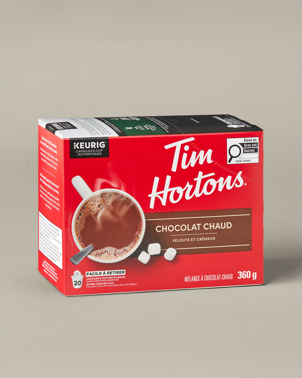 Tim Hortons Hot Chocolate Kcup 20 count - Image #1