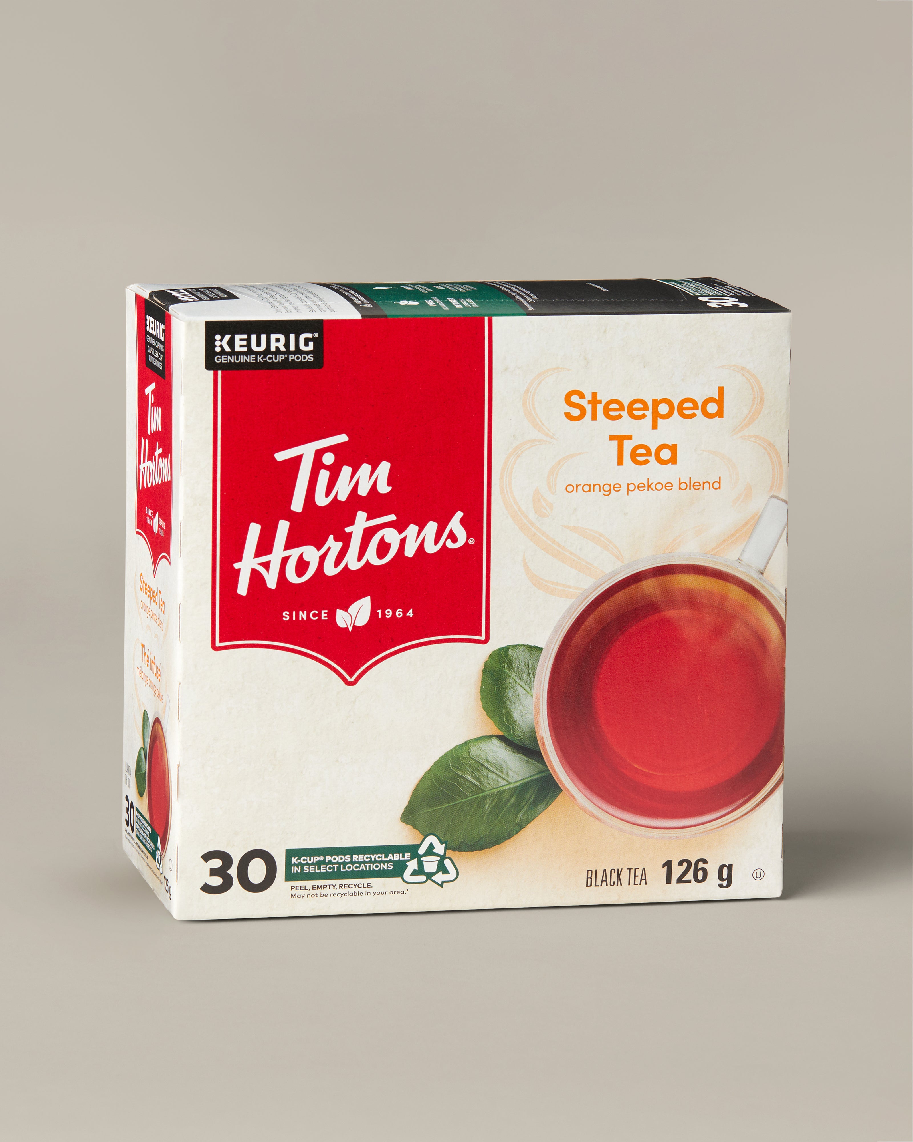 Steeped Tea K-Cups - 30 Count - TimShop - Image #1