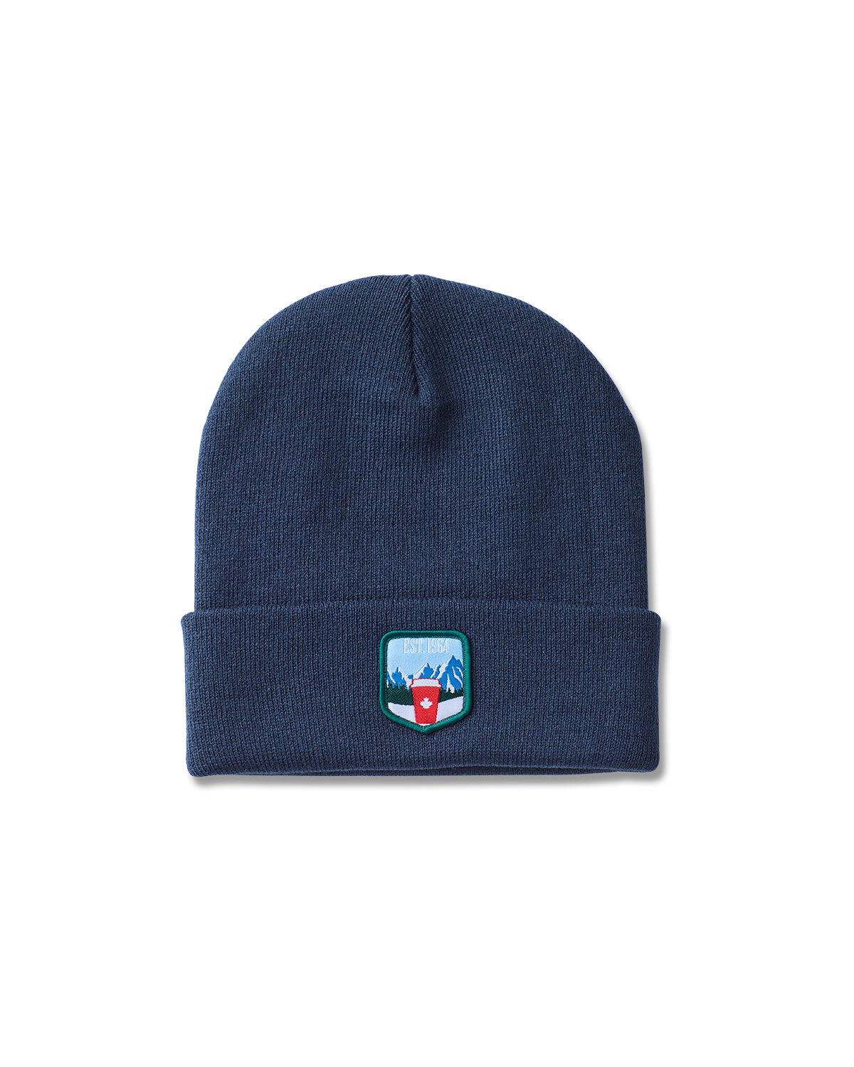 Tim Hortons Navy Toque with patch | Tuque Tim Hortons bleu marine avec écusson - Image #4