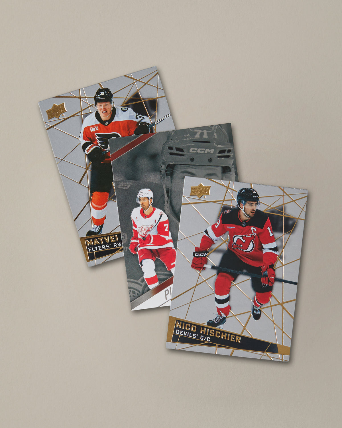 A Tim Hortons NHL trading cards collector's series pack featuring a blue background with a hockey player graphic and text for 2026-2027. - Image #3