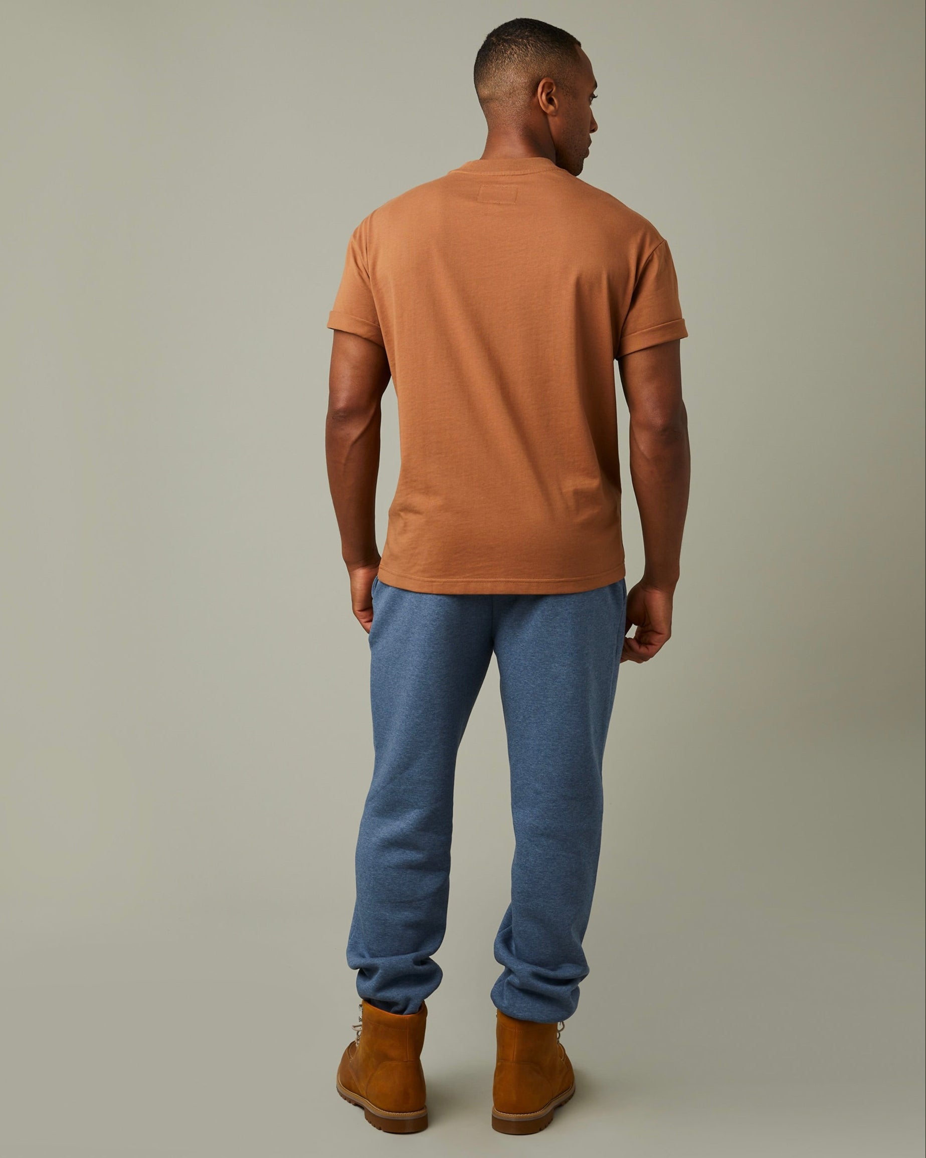 Maple brown T-shirt with “Pick Up Some Tims” retro-style graphic. | T-shirt couleur érable avec un logo « Pick Up Some Tims » rétro - Image #3