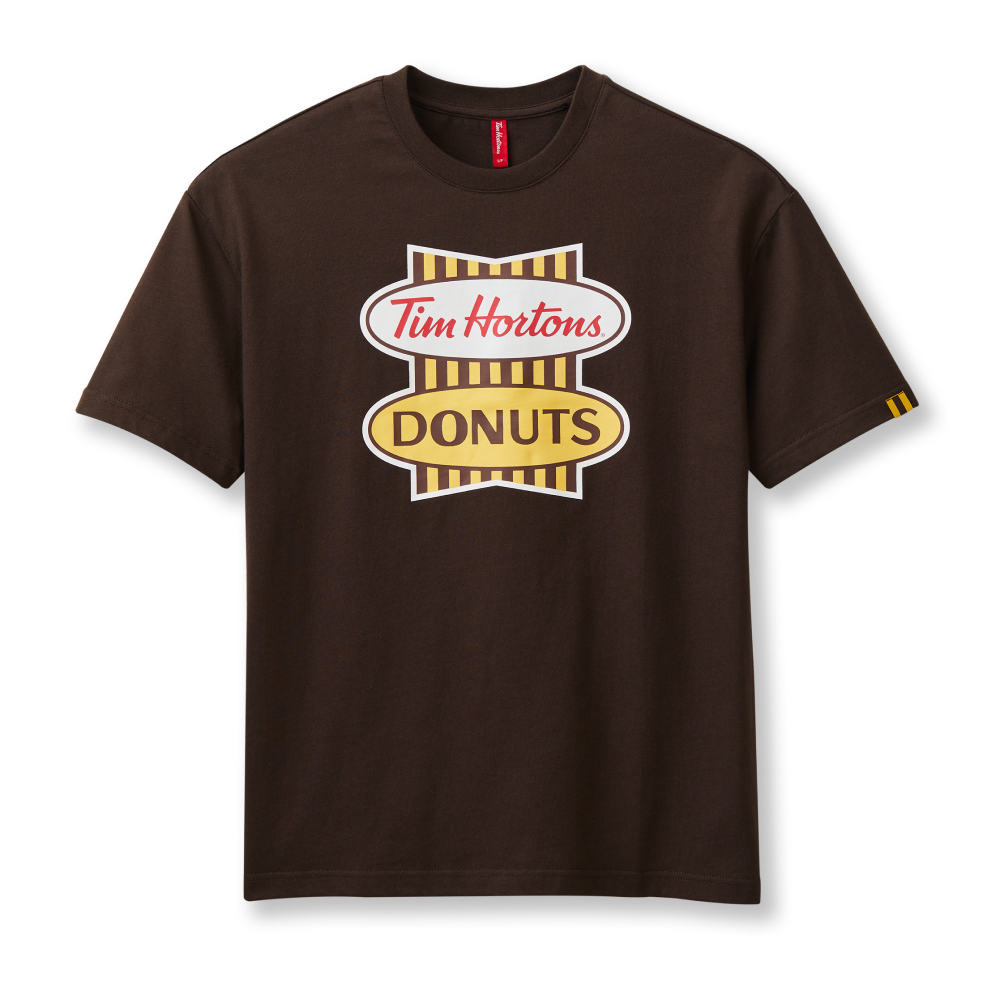 Retro logo t-shirt - super soft daily wear t-shirt with retro Tims logo.