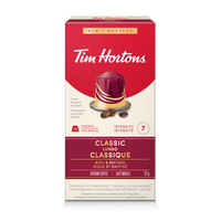 Classic Lungo, Nespresso Compatible Capsules - Tim Hortons Coffee
