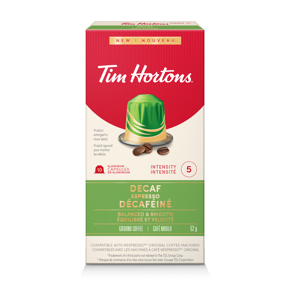 Decaf Espresso Capsules Compatible with Nespresso machines TimShop