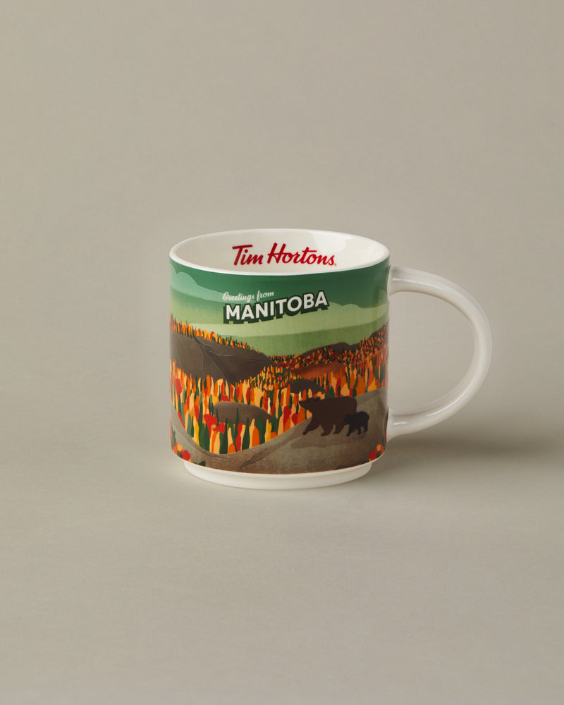 Manitoba Provincial Ceramic Mug 16oz