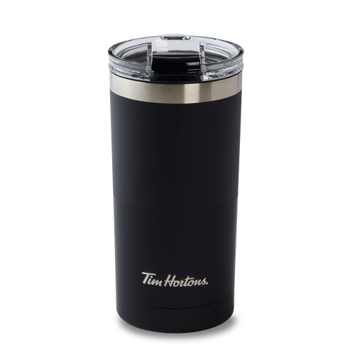 Tim Hortons Tumbler | 16oz Stainless Steel Travel Tumbler - Two Tone ...