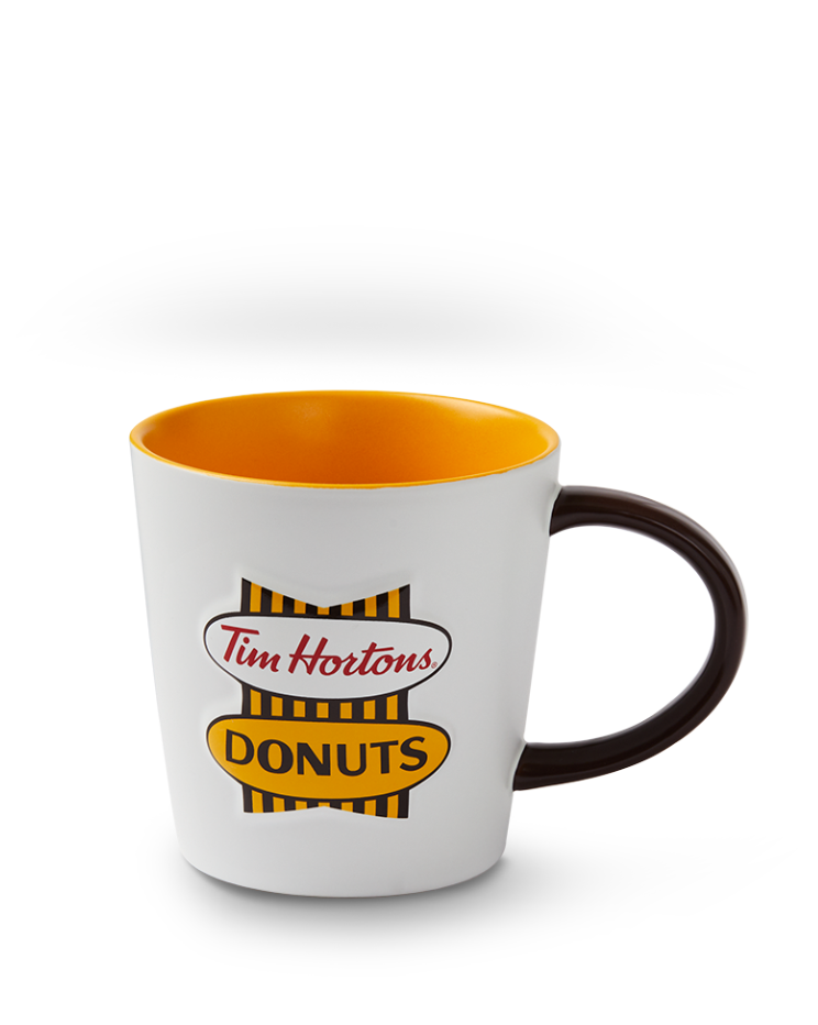 Tim Hortons 16oz Retro Logo Ceramic Mug | Tasse de 16 oz de Tim Hortons – Logo rétro  - Image #1
