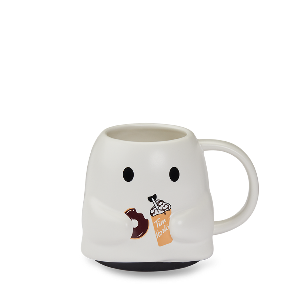 Tim Hortons 20oz Ceramic Ghost Mug | Tasse fantôme de 20 oz de Tim Hortons