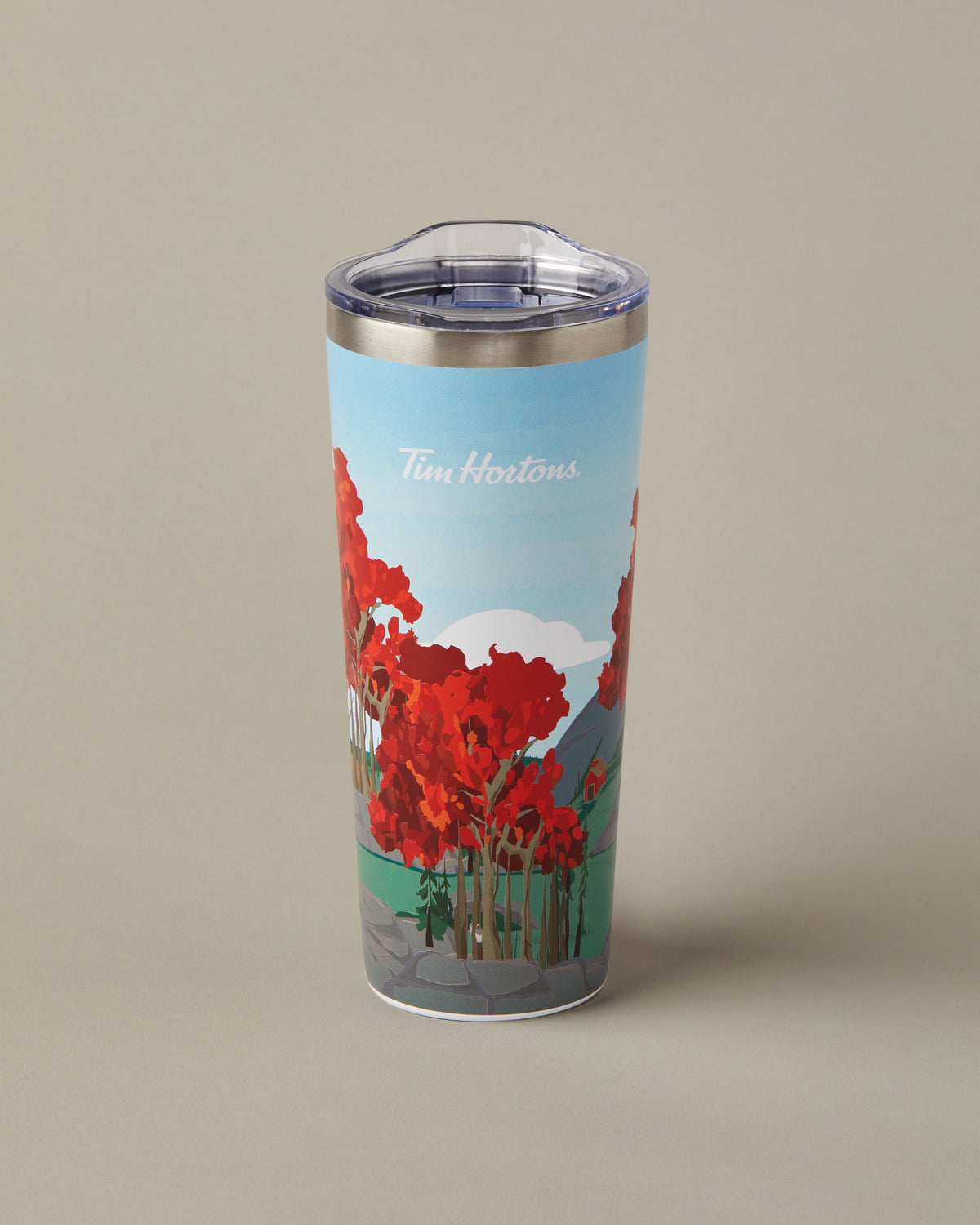 Tim Hortons Stainless Steel Travel Mug | 22oz |Quebec Landscape Design ...