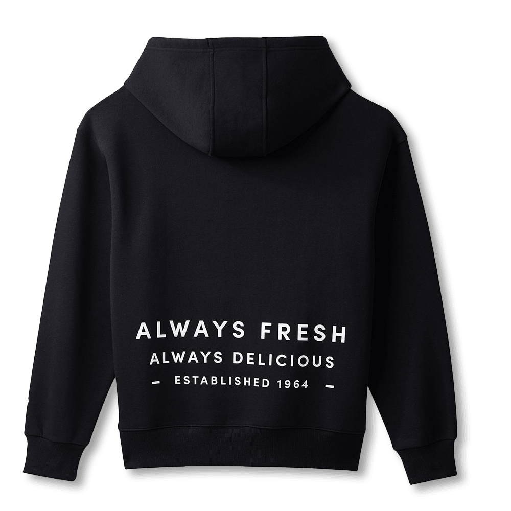 Always Fresh Unisex Hoodie - Black - TimShop - Image #4