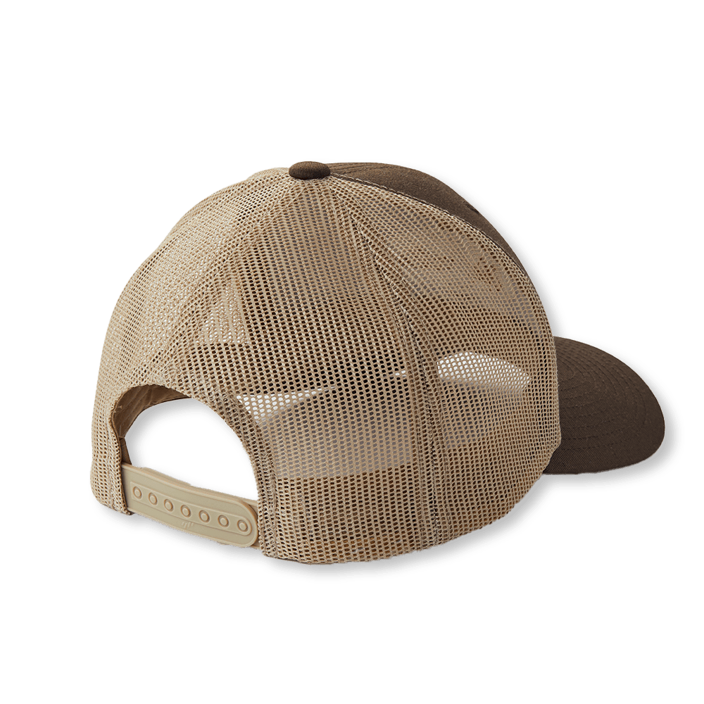 Vintage Mesh-Back Hat - Coffee/Toffee - Secondary Image