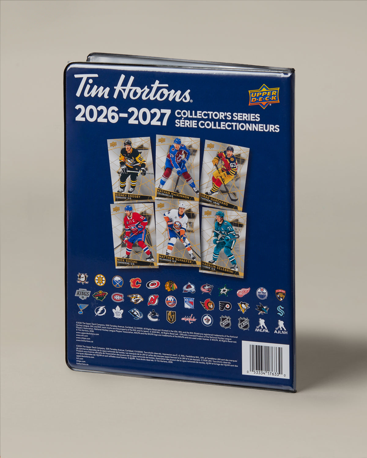 Tim Hortons 2026-2027 NHL Trading Cards Binder - Image #2