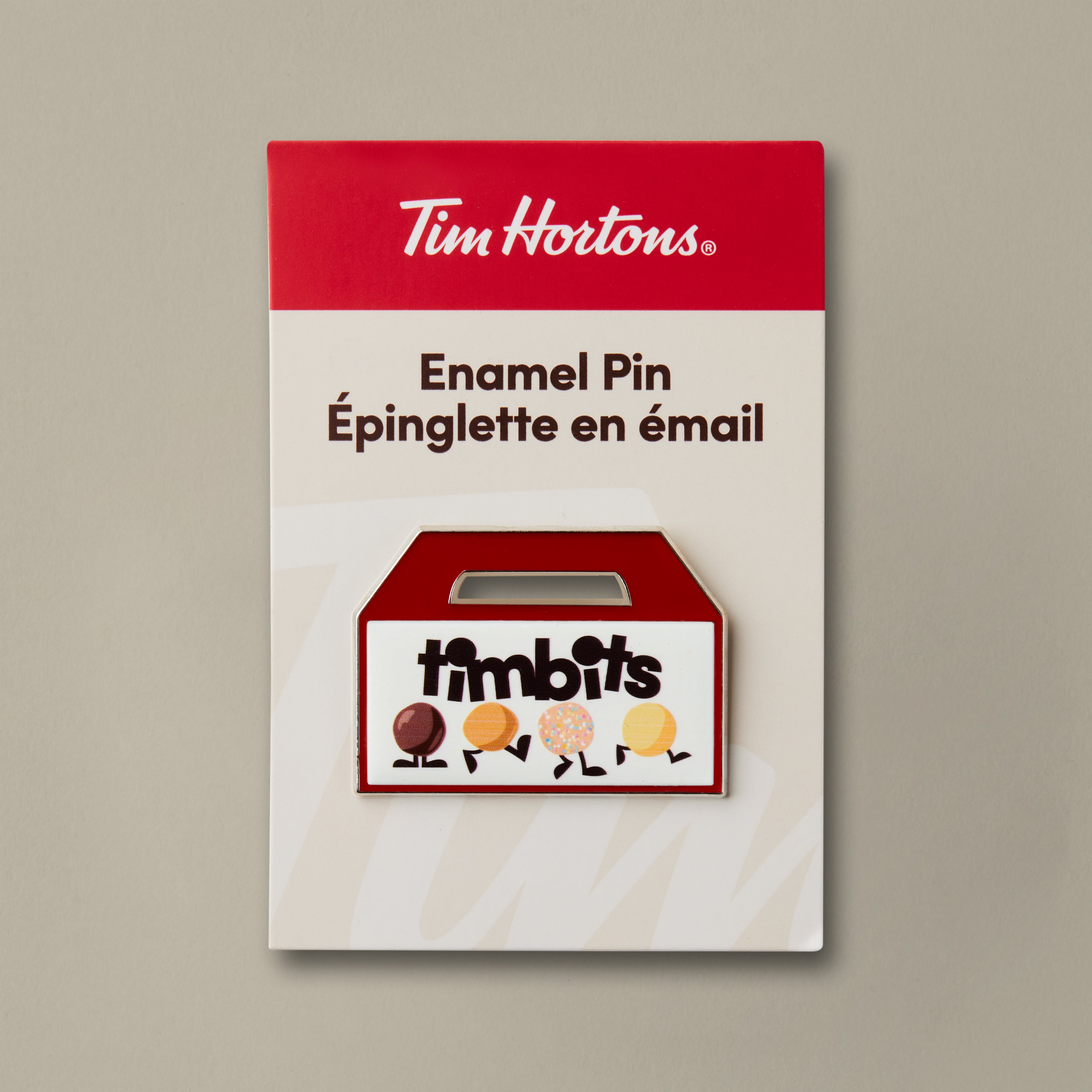 Enamel Pin - Timbits® Box - TimShop - Image #1