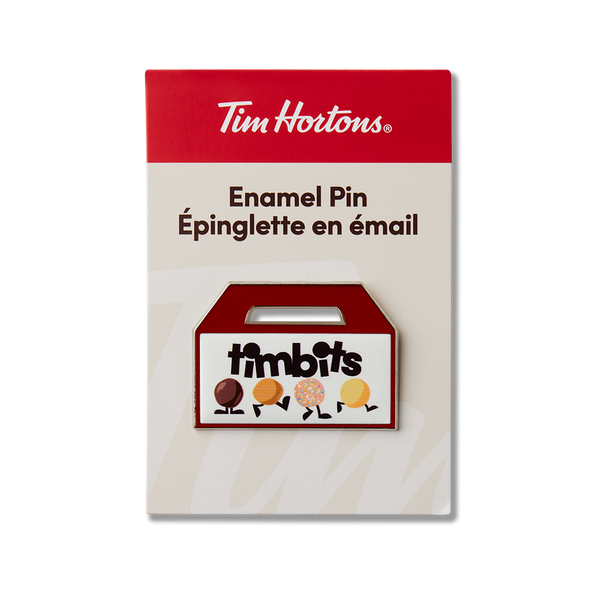 Tim Hortons Enamel Pin | Timbits® Box | TimShop