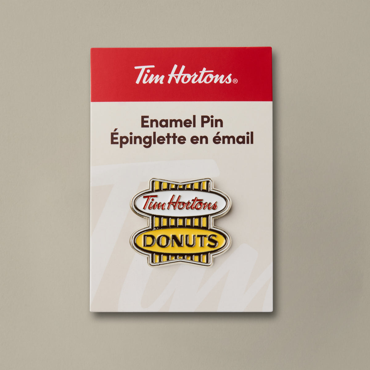 Tim Hortons Enamel Pin | Retro Logo | TimShop