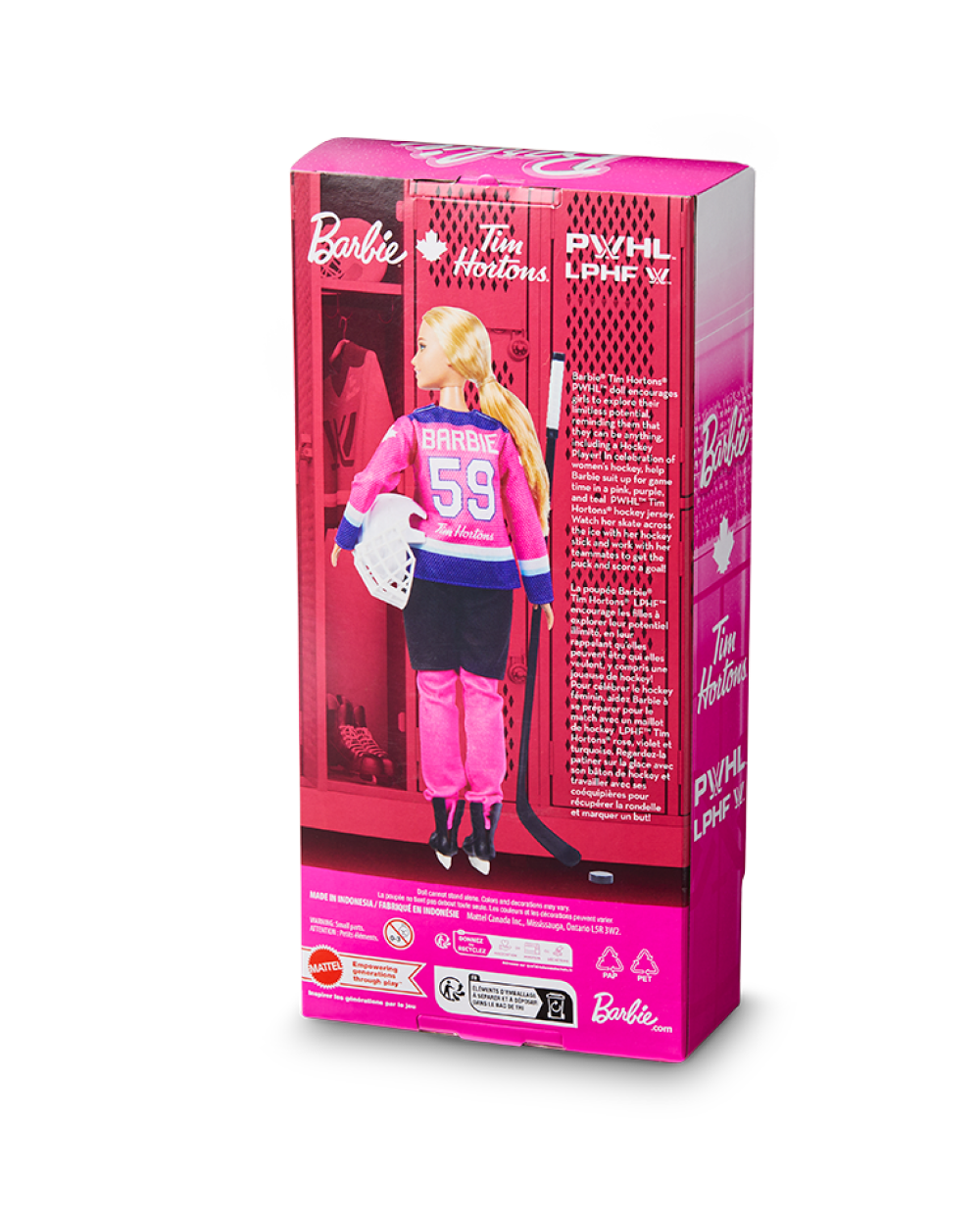 Tim Hortons Barbie Doll - PWHL Barbie Doll | Poupée Barbie LPHF de Tim Hortons - Image #3
