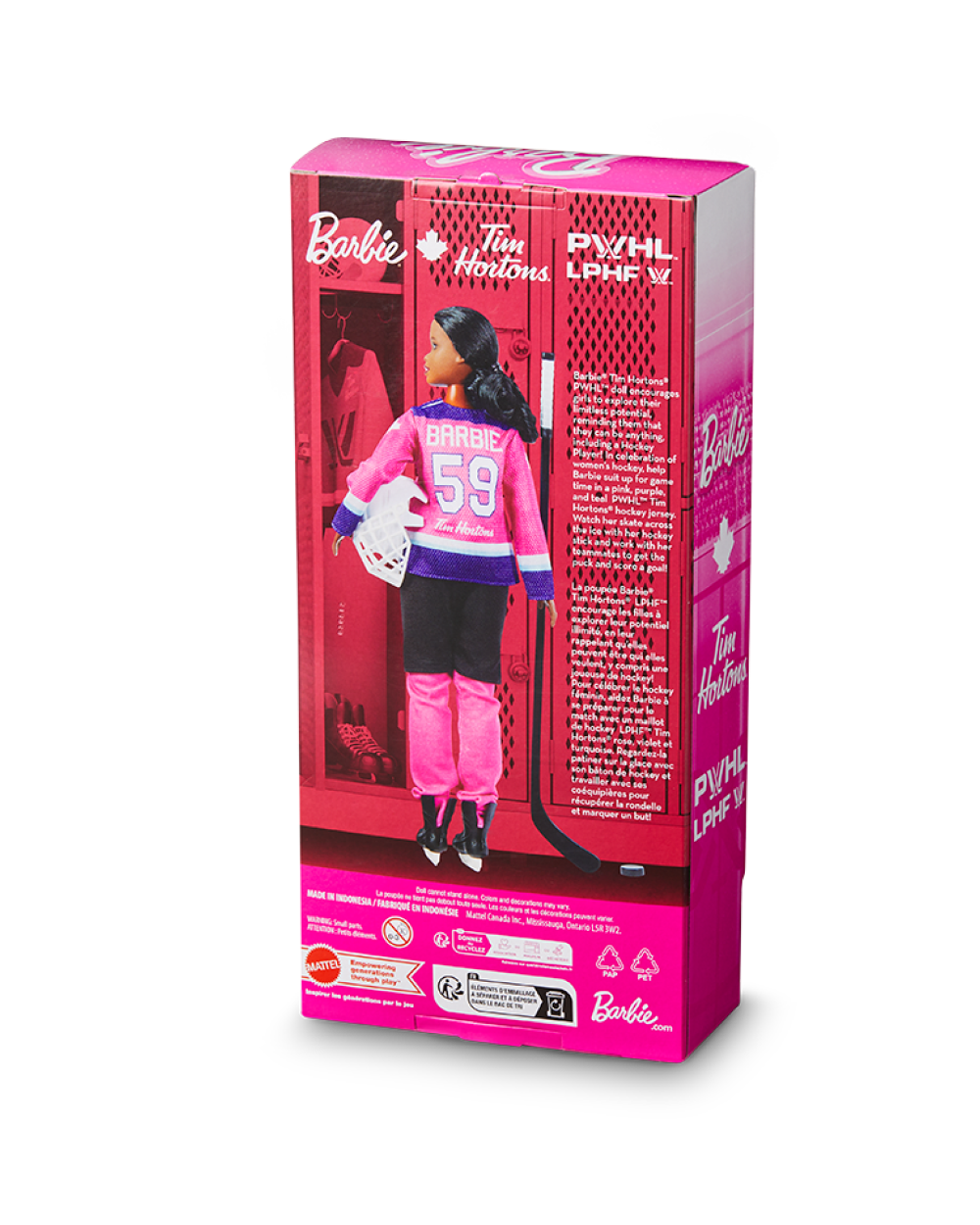 Tim Hortons Barbie Doll - PWHL Barbie Doll | Poupée Barbie LPHF de Tim Hortons - Image #3
