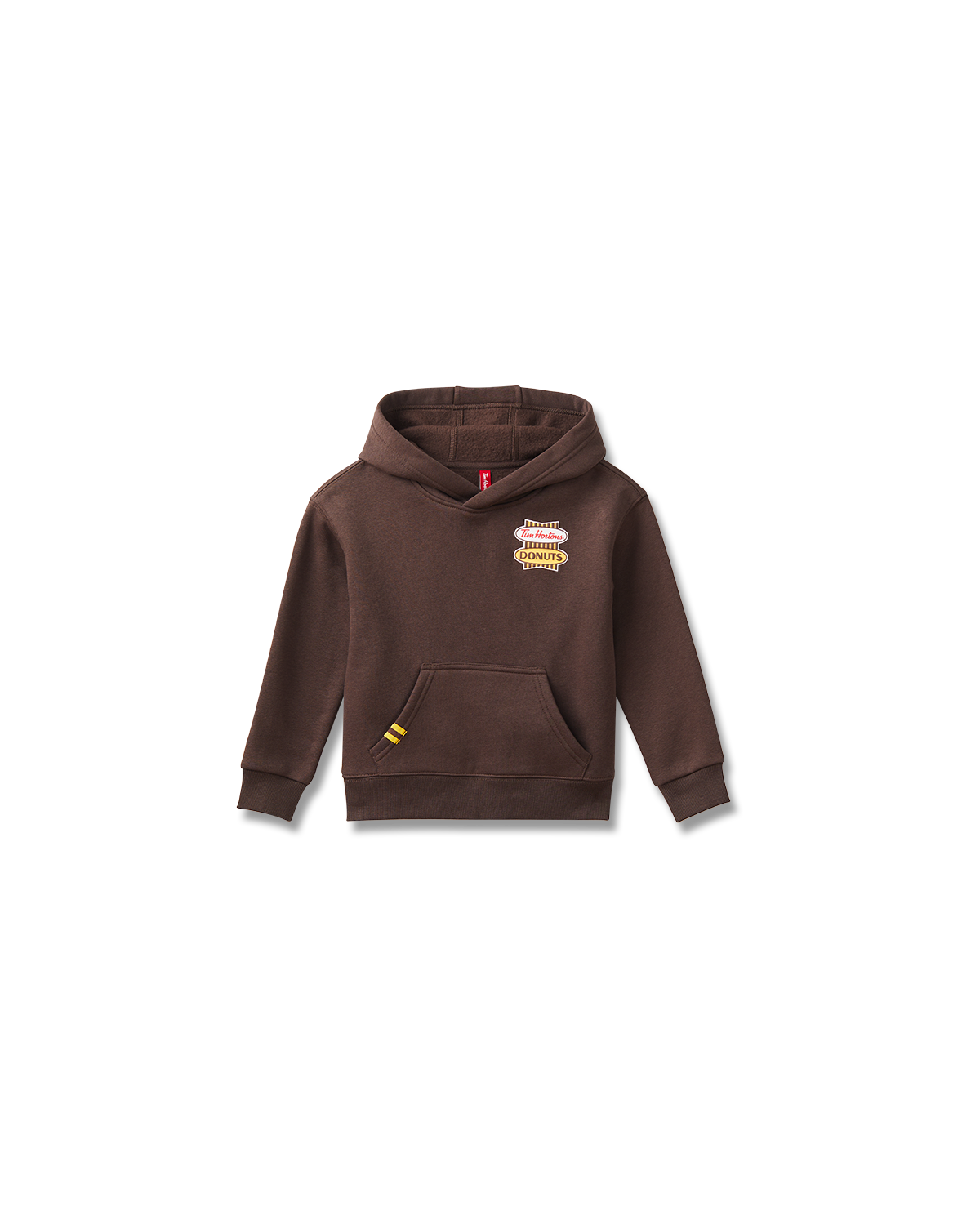 Tim Hortons Retro Kids Unisex Espresso Hoodie | Chandail Tim Hortons à capuchon unisexe rétro pour enfants – Espresso - Image #1