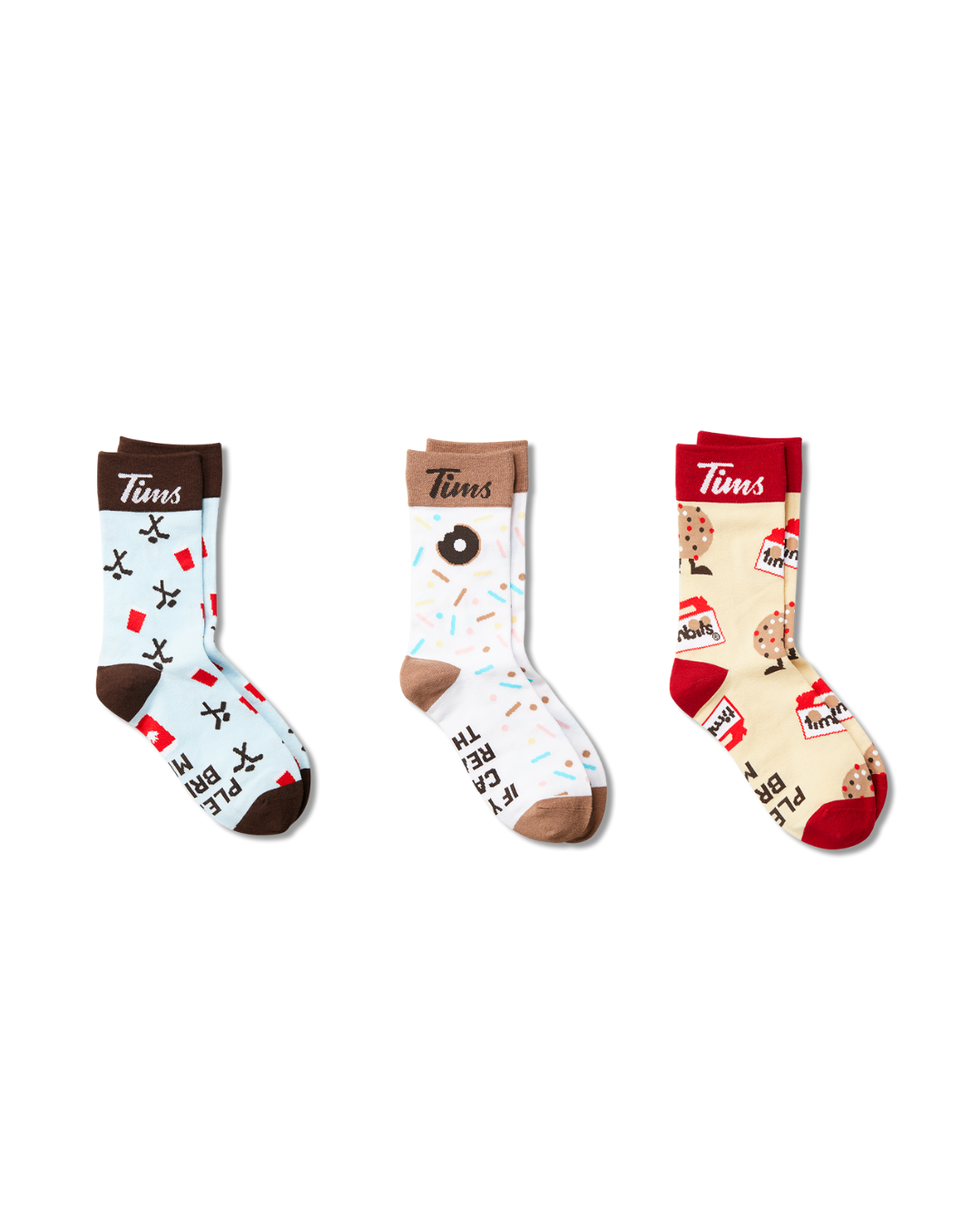 Novelty Quote Socks 3 Pair Bundle – English - Image #1