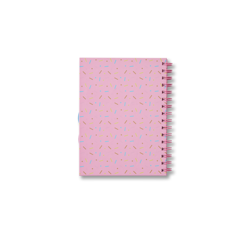 Tim Hortons Pink Timbits 3-Tab Spiral Notebook - Image #3