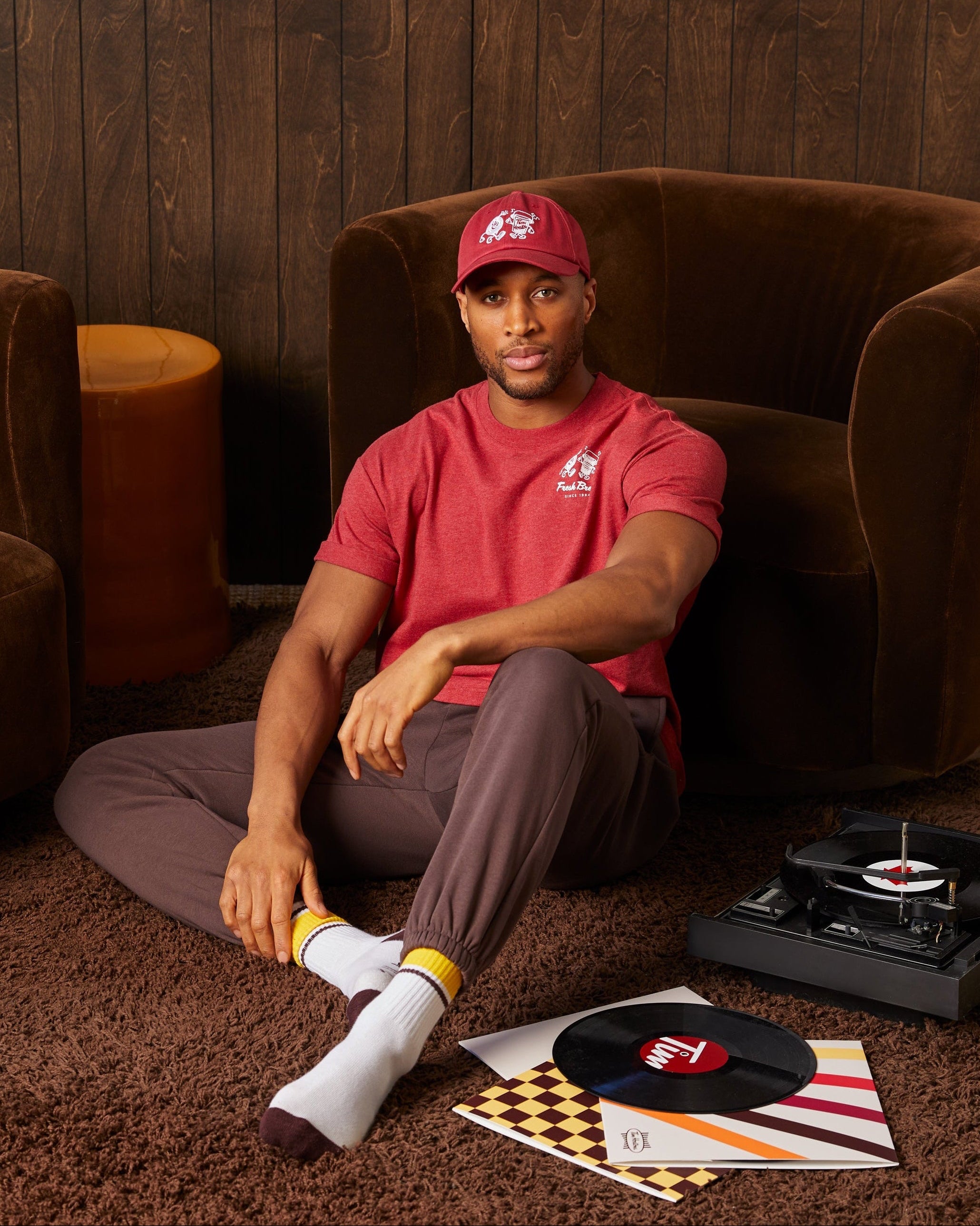 Tim Hortons Retro Fresh Brew Unisex T-Shirt – Red Marl | TimShop