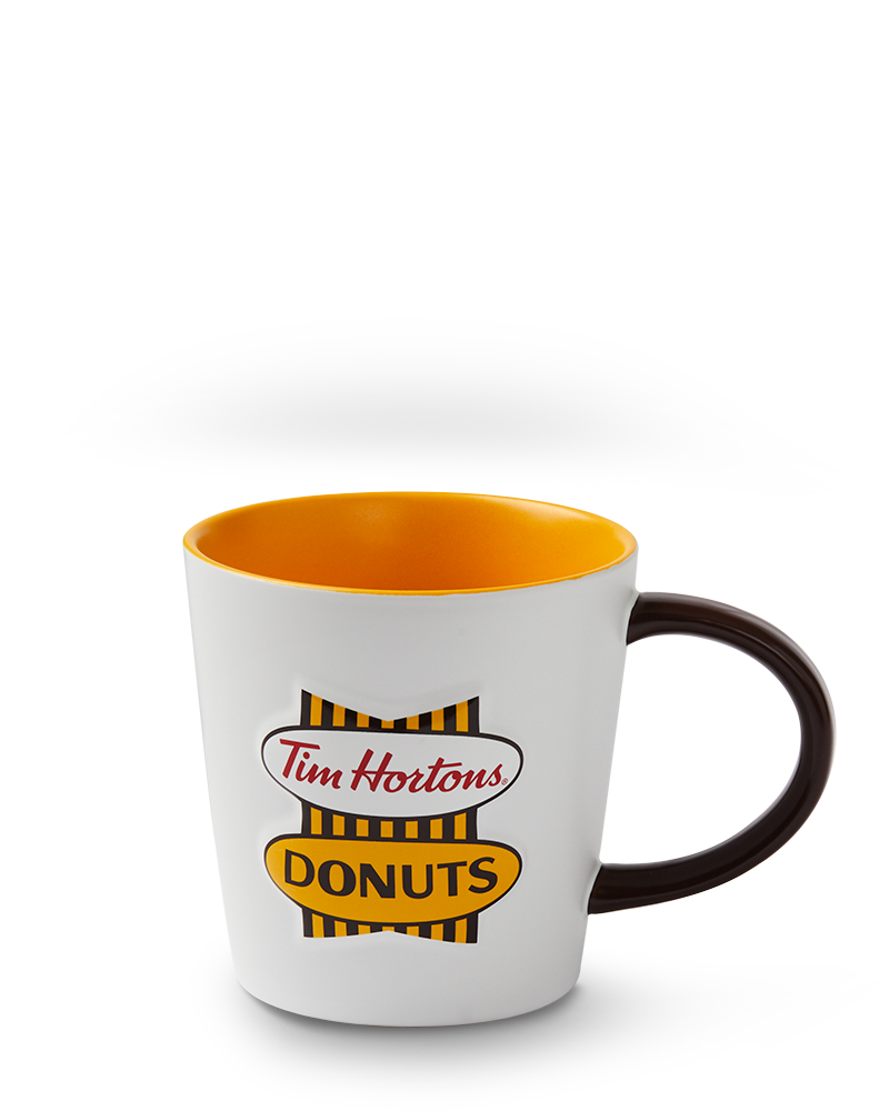 Tim Hortons 16oz Retro Logo Ceramic Mug | Tasse de 16 oz de Tim Hortons – Logo rétro  - Image #1