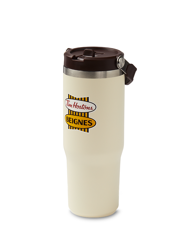 Tim Hortons 30oz Retro Logo Top Handle Tumbler | Gobelet de 30 oz avec anse de Tim Hortons – Logo rétro - Image #2