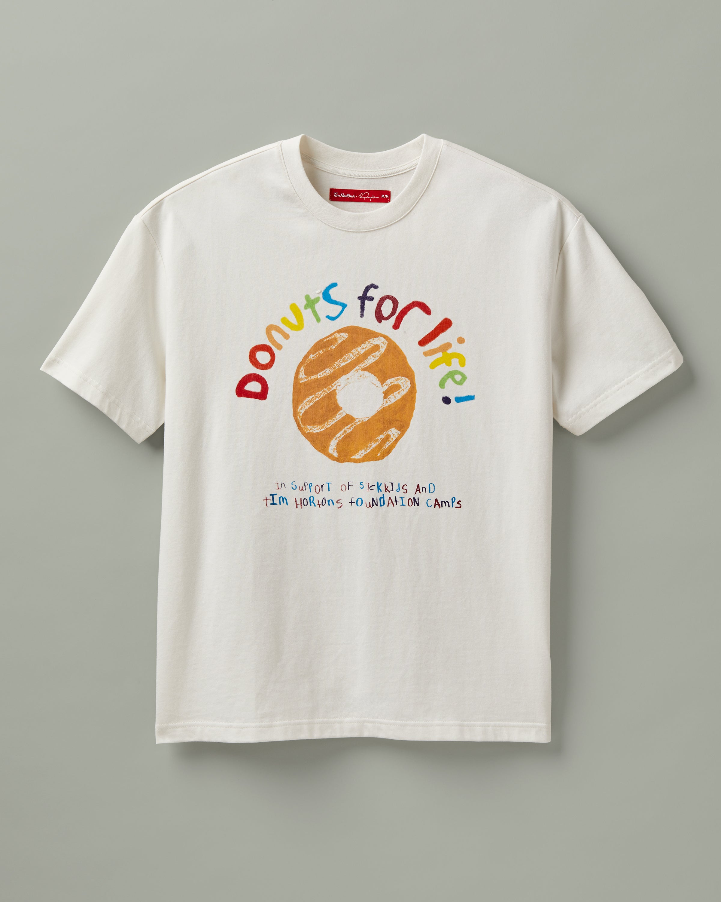 Tim Hortons x Ryan Reynolds Unisex T-Shirt - Donuts for Life - TimShop - Image #1