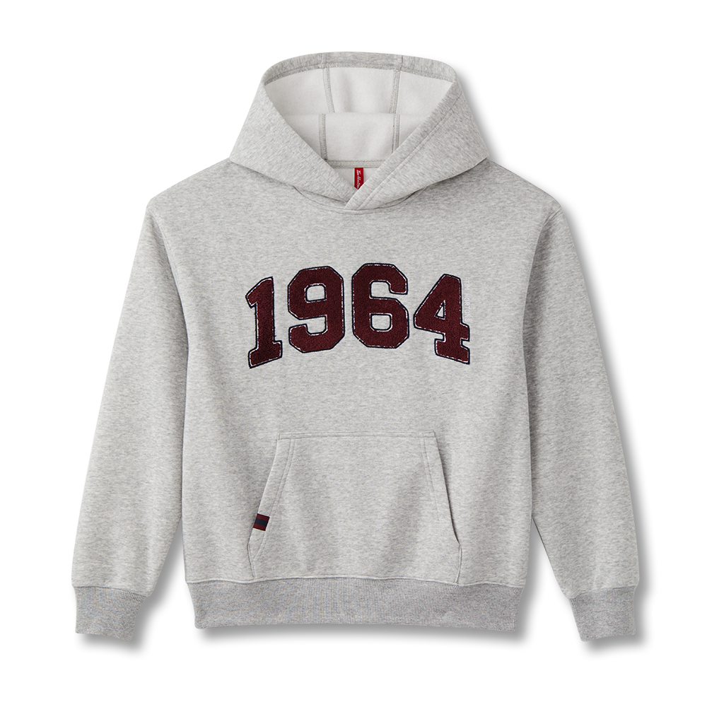 Tims 1964 Unisex Hoodie Grey | Chandail à capuchon unisexe 1964 gris de Tim Hortons - Image #1