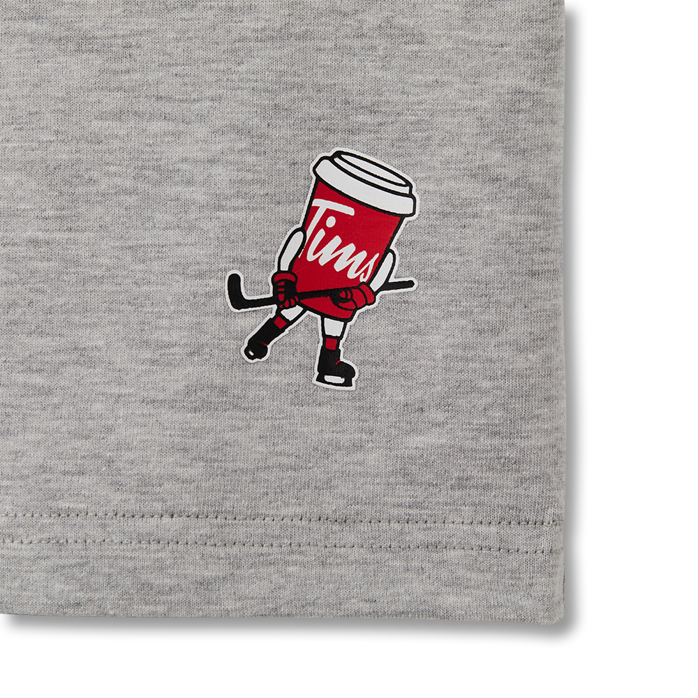 Tim Hortons Unisex T-Shirt in Grey | T-shirt unisexe gris de Tim Hortons - Image #5