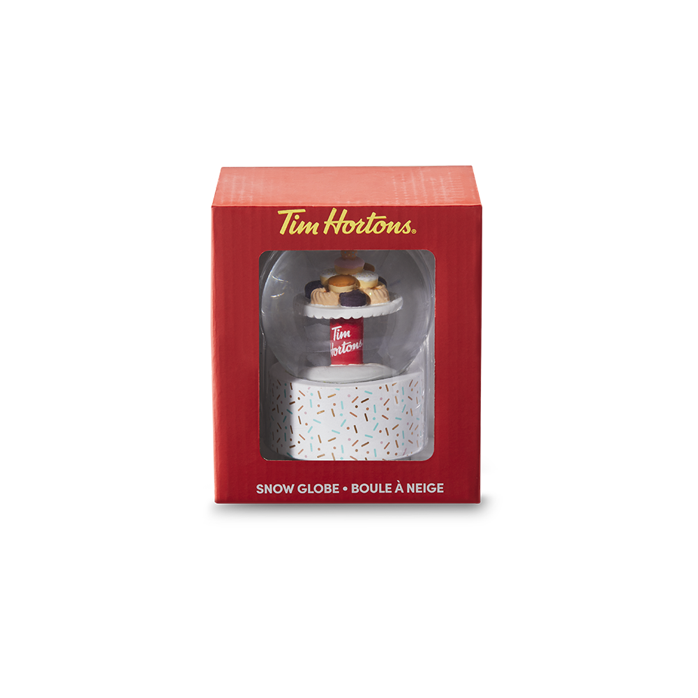 Tim Hortons Bake Stand Snow Globe | Casse-tête d’un kiosque de pâtisseries de 100 morceaux de Tim Hortons - Image #3