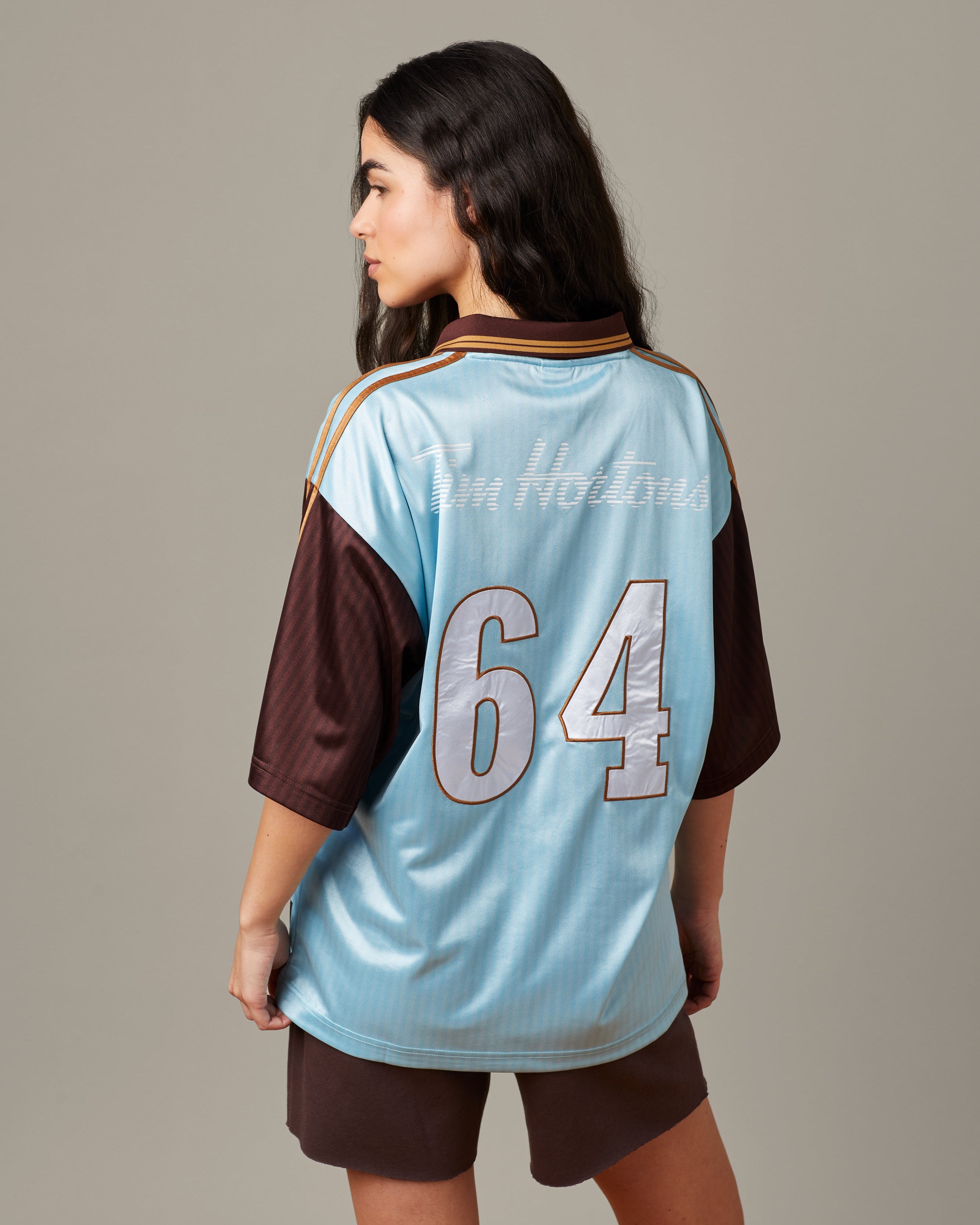 Unisex Soccer Jersey - Glacier Blue - Secondary Image