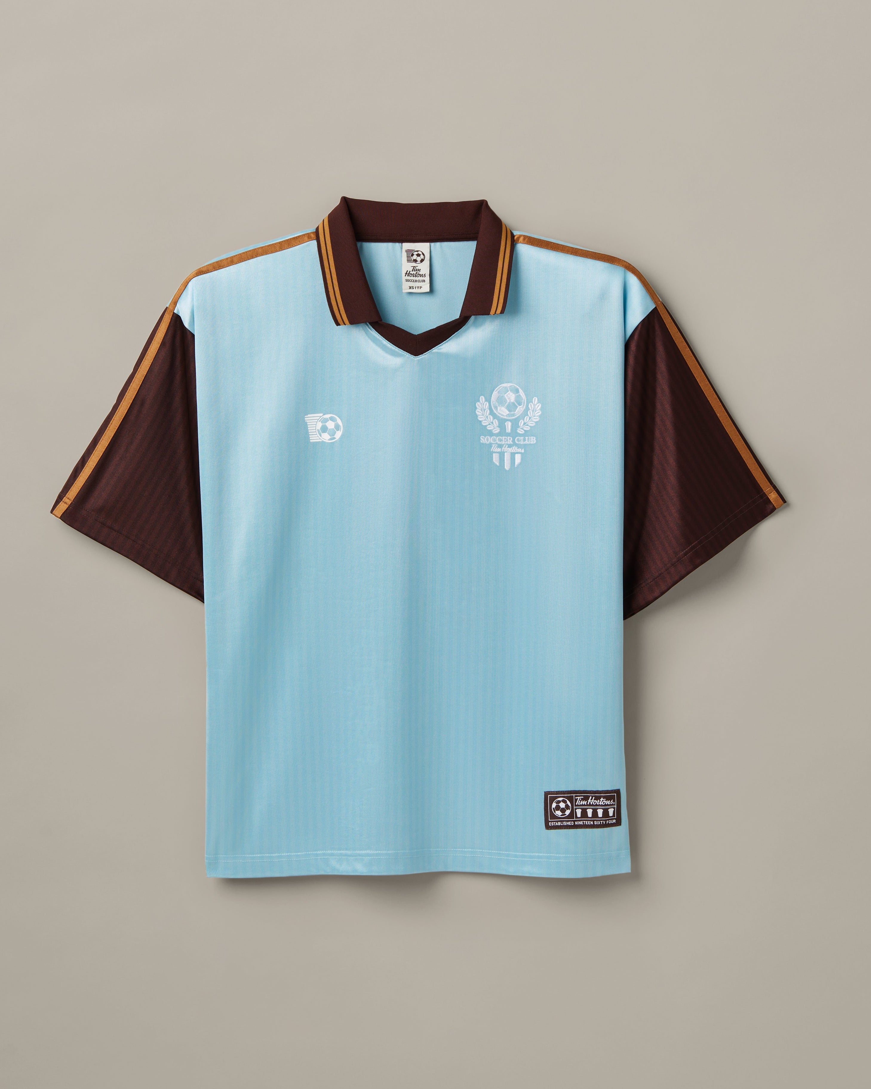Unisex Soccer Jersey - Glacier Blue - Secondary Image