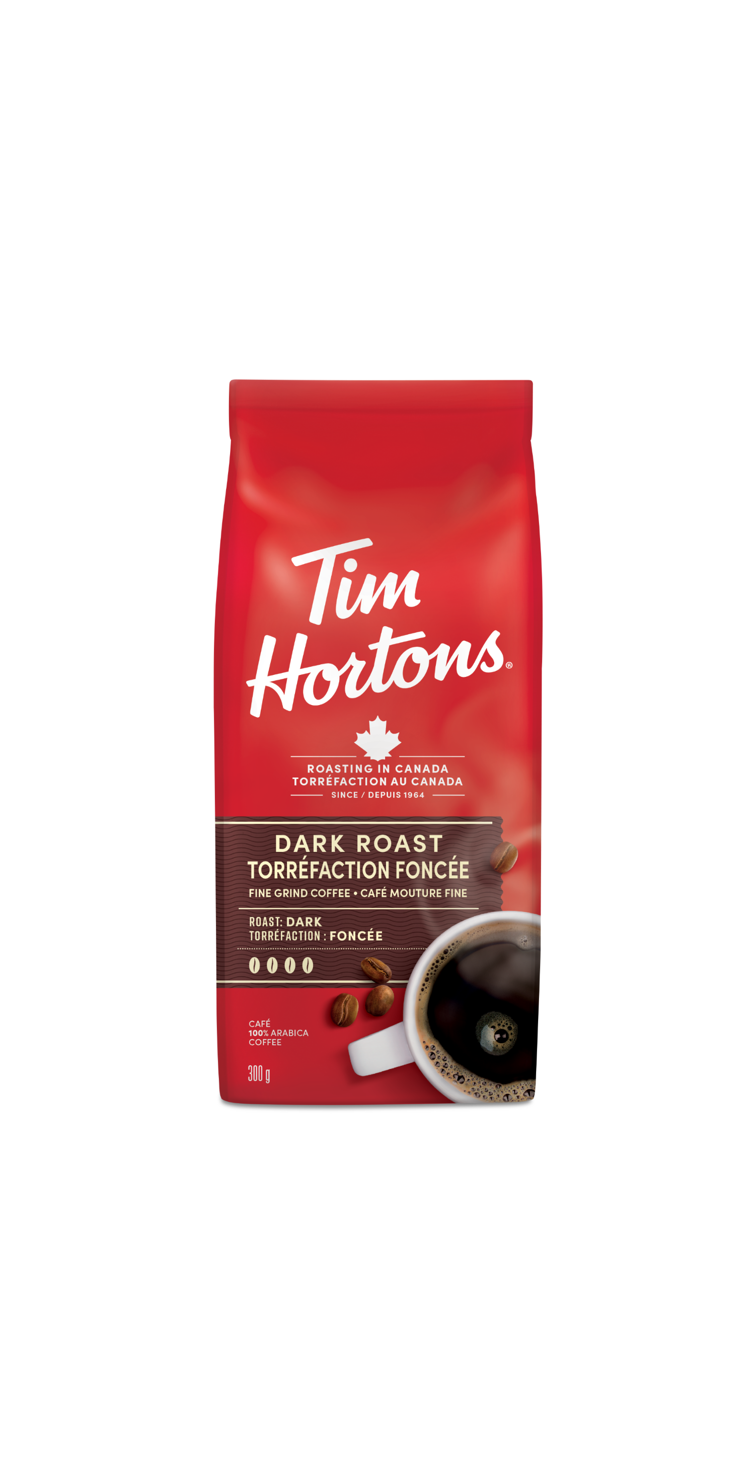 Dark Roast Fine Grind Coffee - 300g - TimShop - Image #1