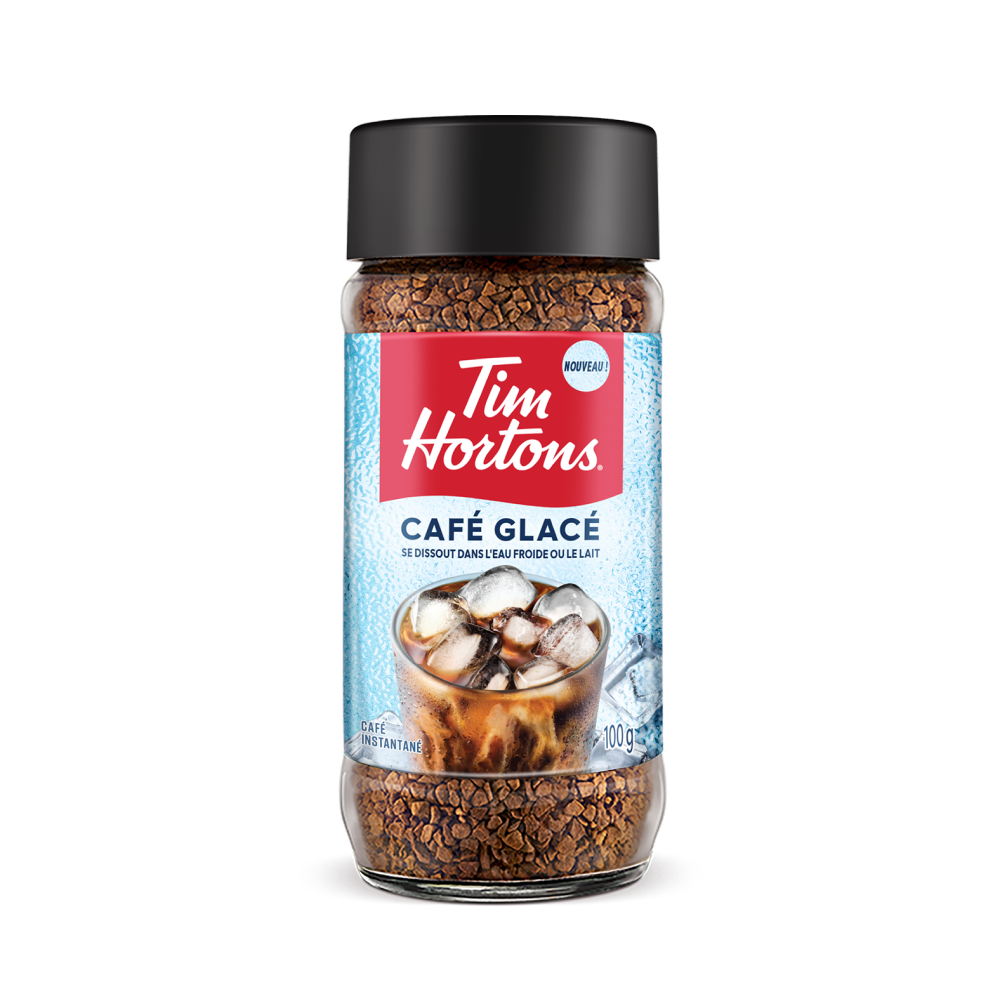 Tim Hortons Instant Iced Coffee - 100g jar | Pot de 100 g de café glacé instantané Tim Hortons - Image #6