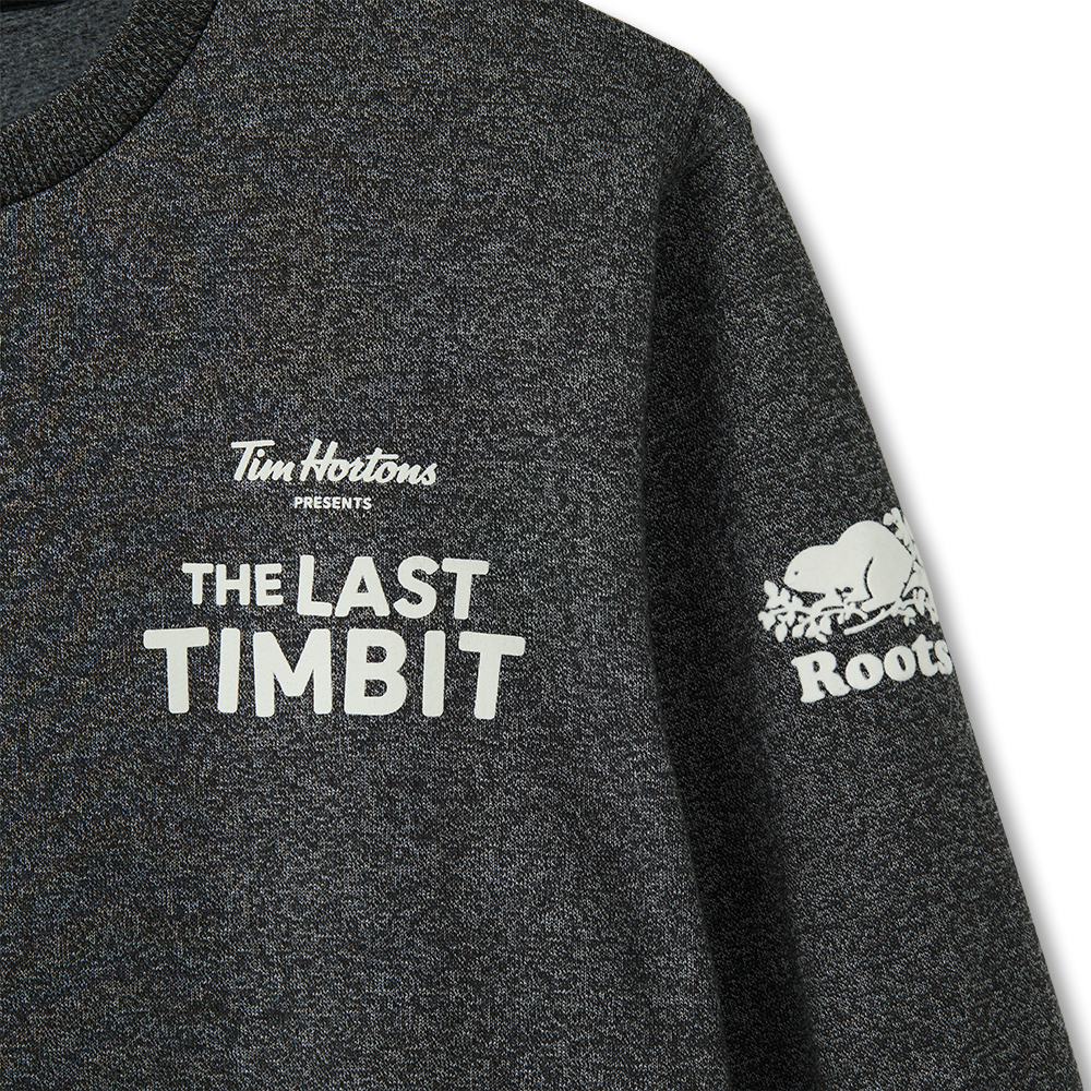 Tim Hortons Roots Musical The Last Timbit Crewneck Sweatshirt - Image #4