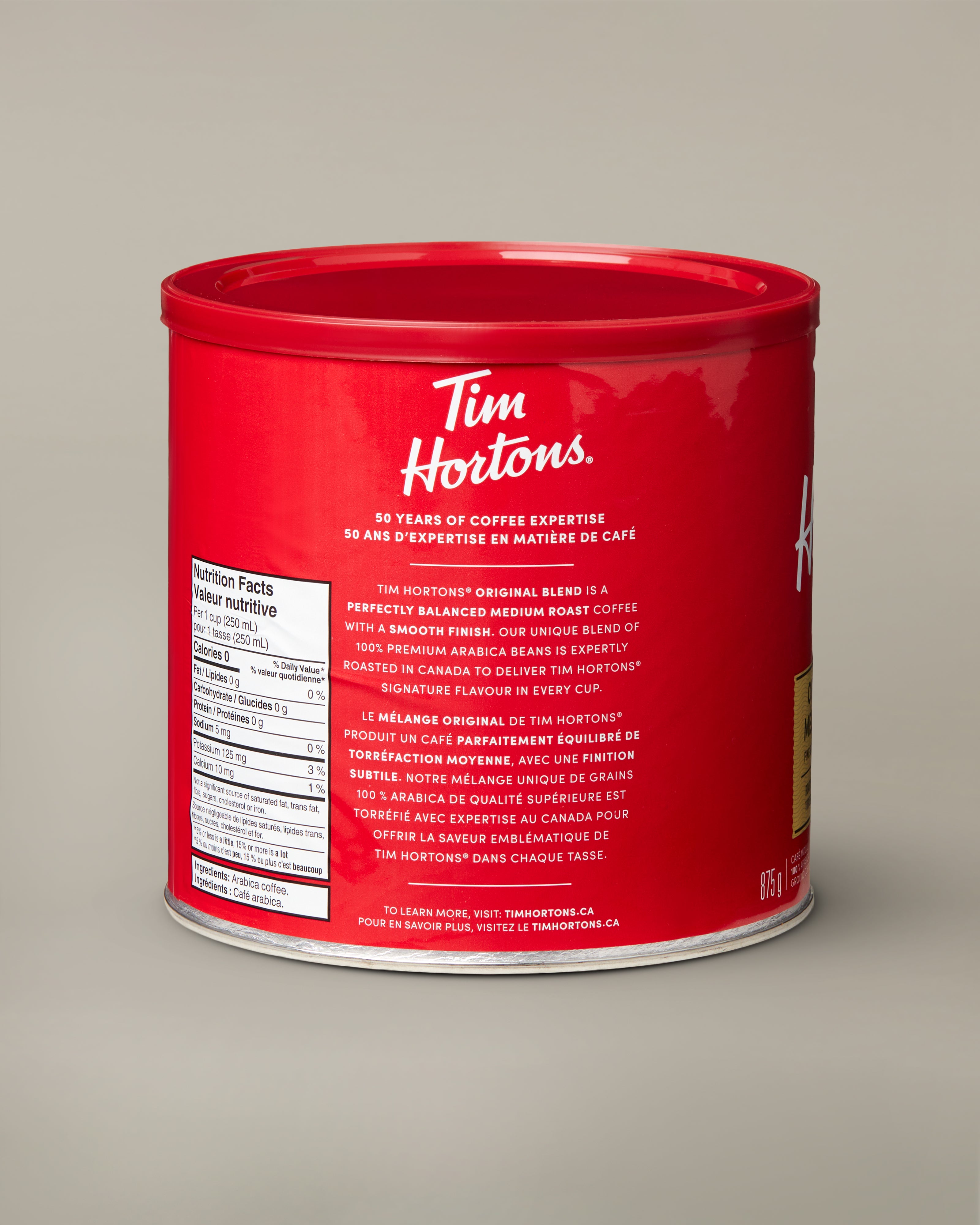 Original Blend Fine Grind Coffee - 875g - Secondary Image