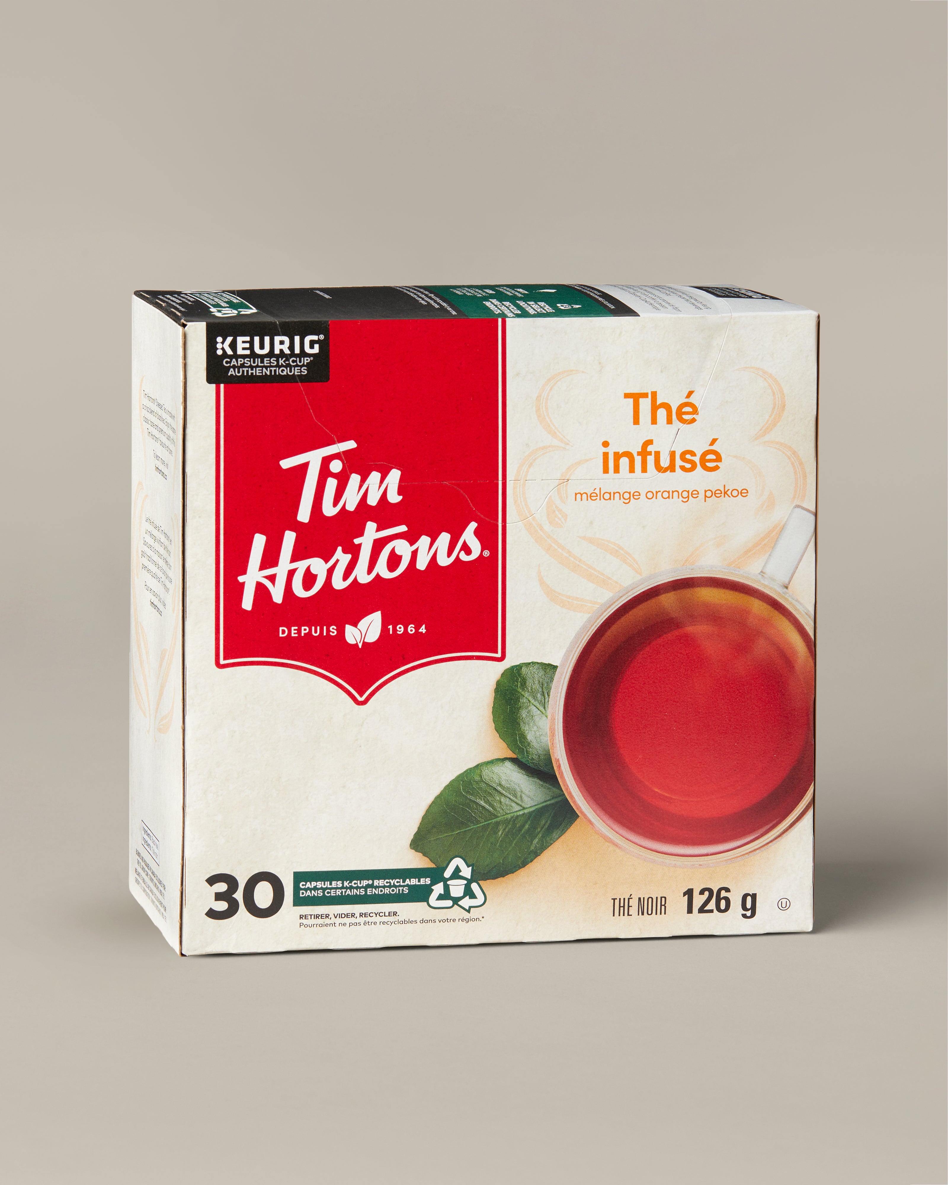 Tim Hortons Tea | Steeped Tea K-Cups - 30 Count | TimShop