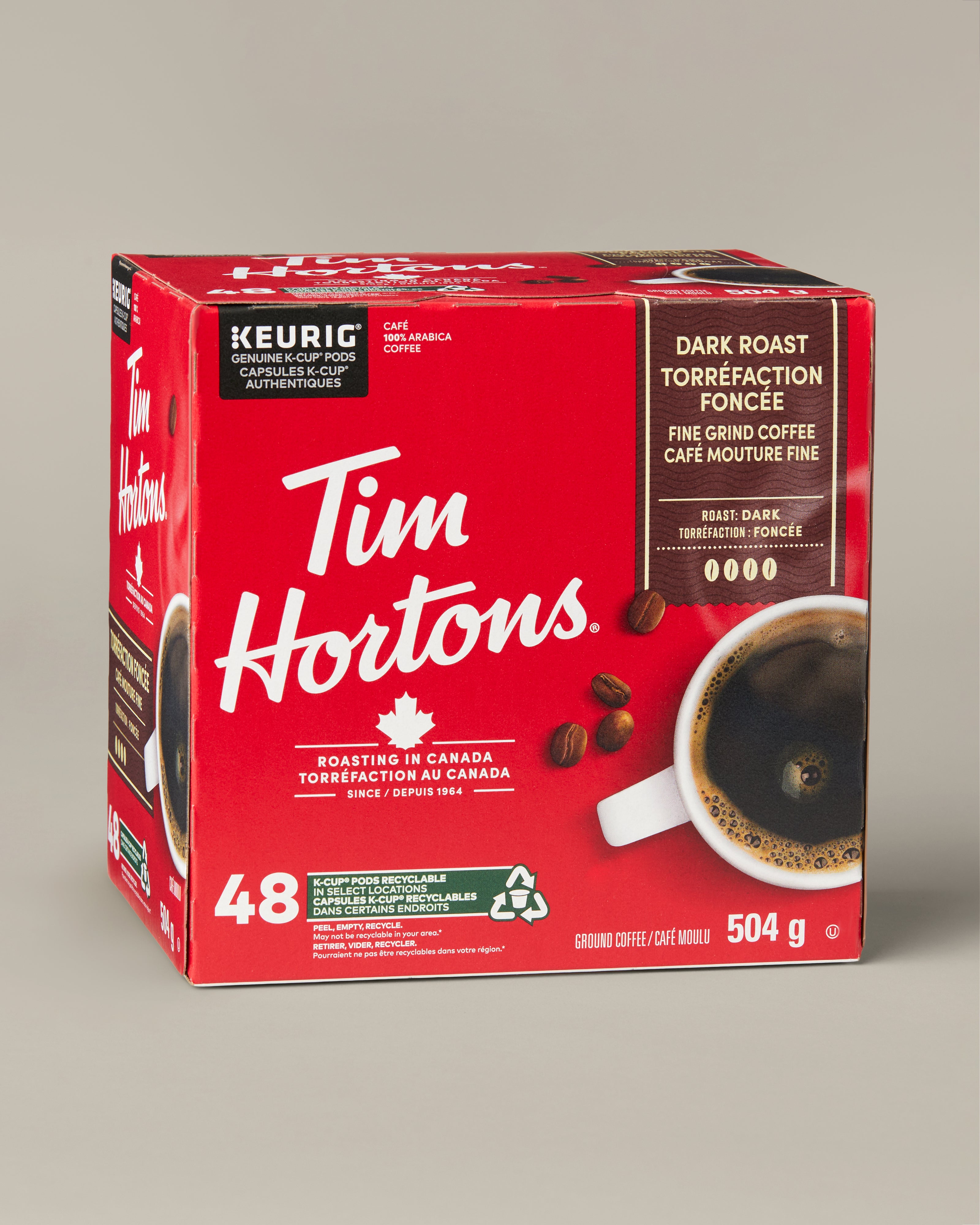 Dark Roast Coffee K-Cups - 48 Count - TimShop - Image #1