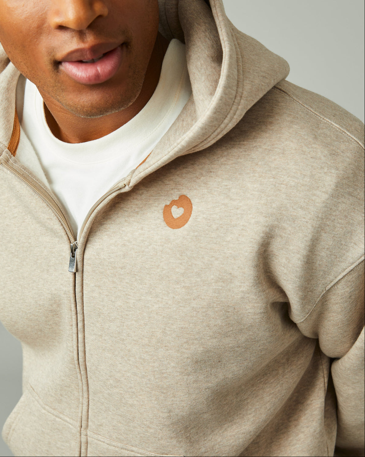 Tim Hortons Hoodie | Donut Love Full Zip Hoodie - Iced Capp® Marl | TimShop