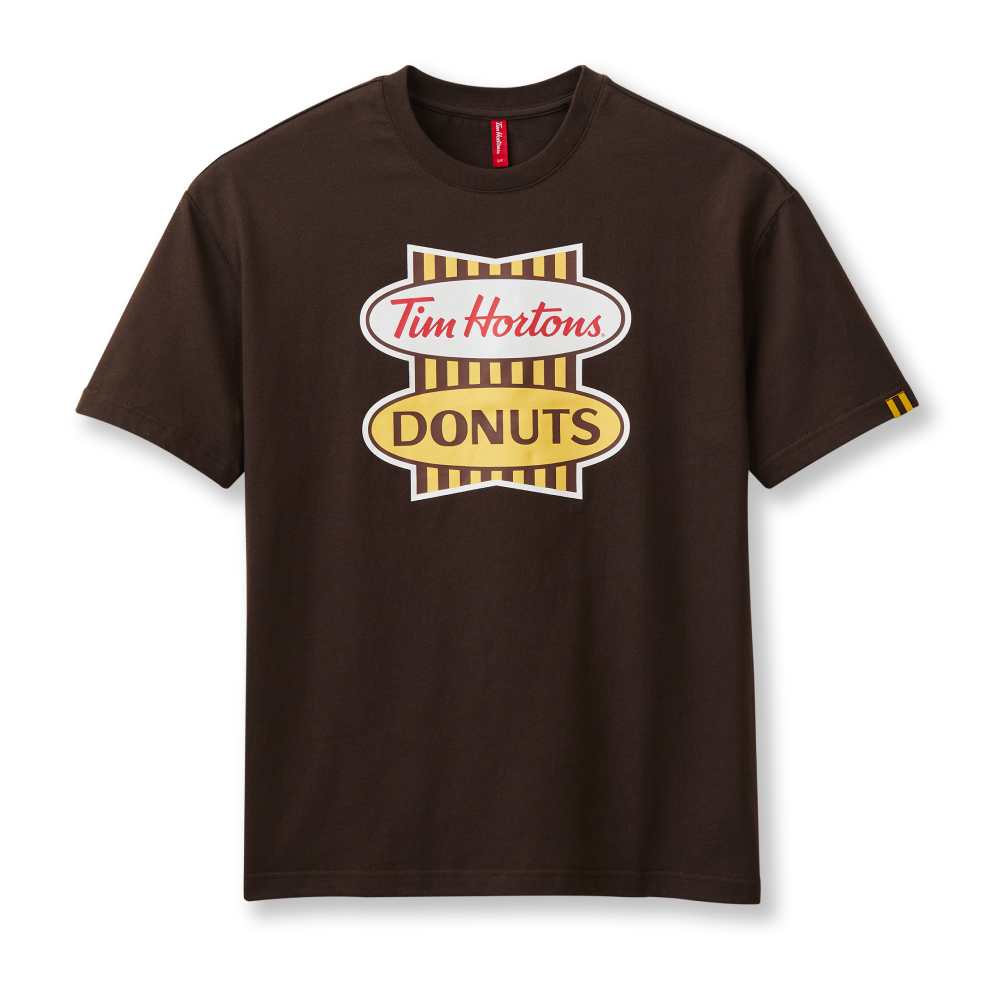  T-shirt avec logo rétro : T-shirt ultradoux avec logo rétro Tim, à porter chaque jour.  - Image #1