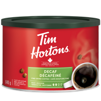 Decaf Fine Grind Coffee - Tim Hortons Coffee