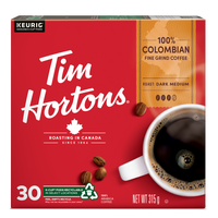 Colombian Coffee K-Cups - Tim Hortons Coffee