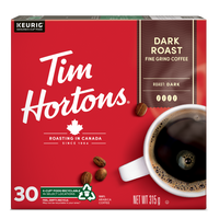 Dark Roast Coffee K-Cups - Tim Hortons Coffee